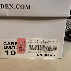 Steve Madden Carrson Multi Snake Print